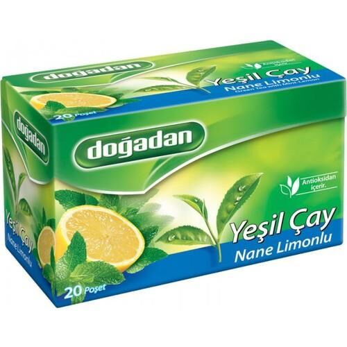 Doğadan Yeşil Çay Nane Limon Karışımı 12 Kutu