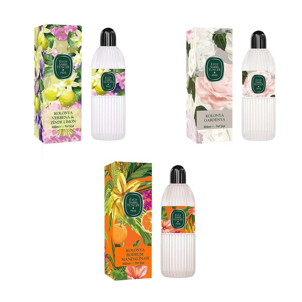 Eyüp Sabri Tuncer Kolonya Bodrum Mandalinası, Verbena & Zinde Limon ve Gardenya
