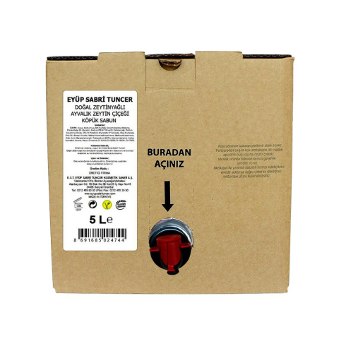 Eyüp Sabri Tuncer Ayvalık Zeytin Çiçeği Köpük Sabun 5000 ml