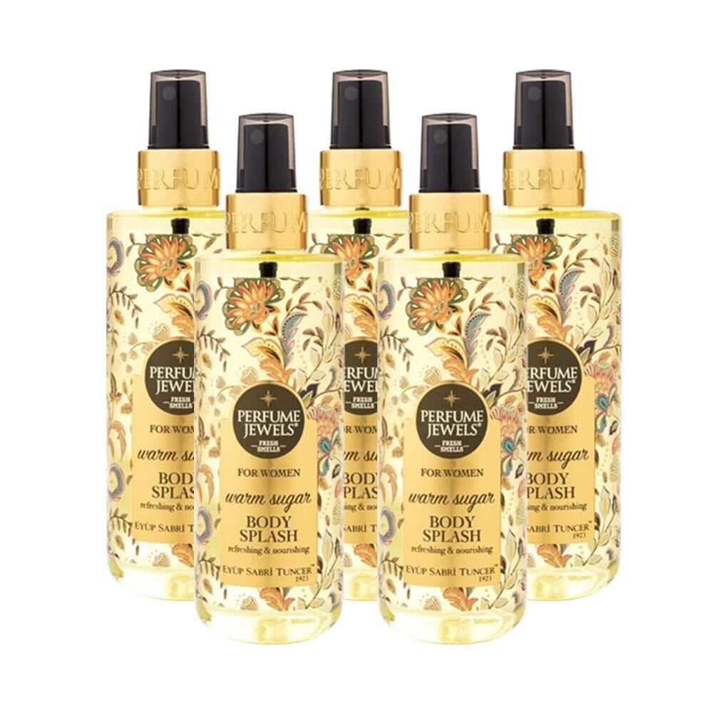 Eyüp Sabri Tuncer Pj Body Splash Warm Sugar 250 ml X 5