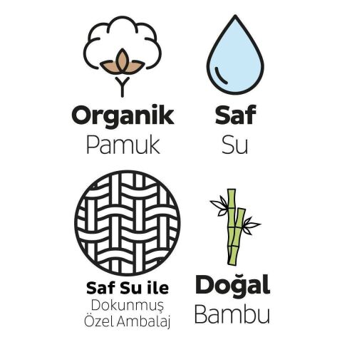 Sleepy Yenidoğan Islak Bebek Havlusu 24x40 (960 Yaprak)