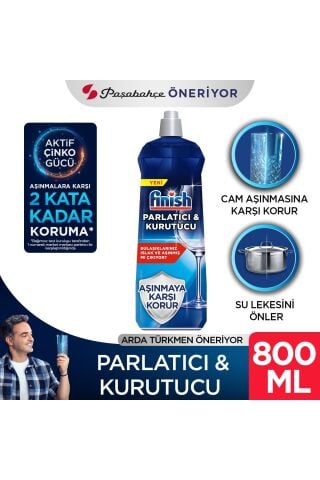 Finish Hepsi Bir Arada 100 Tablet ve Parlatıcı 800 ml