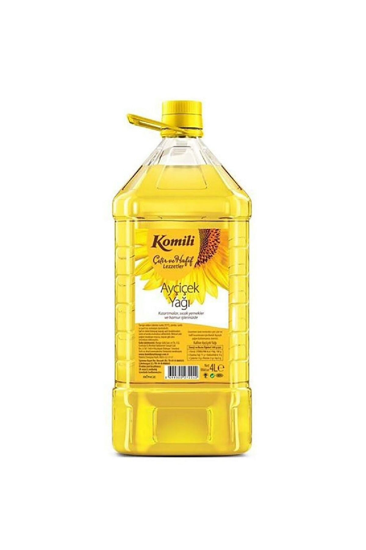 Komili Ayçiçek Yağı Pet 4 lt
