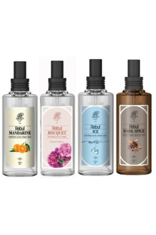 Rebul Mandarine - Ice - Bouquet - Dark Spice (4 ' lü Set ) 100 ml