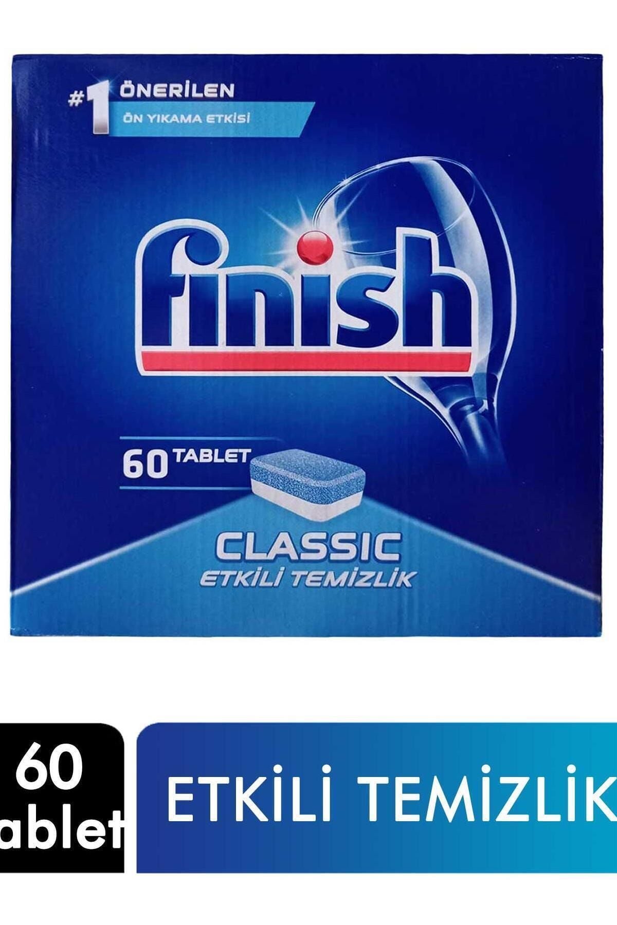 Finish Classic Bulaşık Makinesi Deterjanı Tableti 60'lı