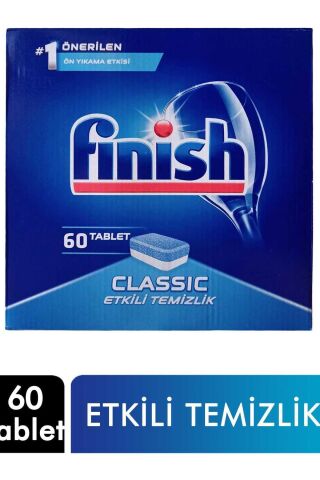 Finish Classic Bulaşık Makinesi Deterjanı Tableti 60'lı