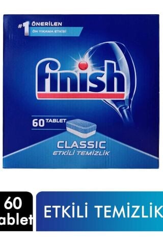 Finish Classic Bulaşık Makinesi Deterjanı Tableti 60'lı