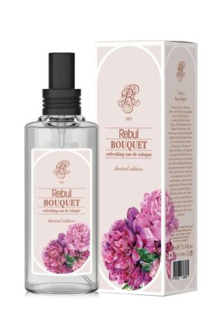 Rebul Bouquet Kolonya 100 ml (Cam Şişe) Spreyli (Buket - Şakayık) * 2 Adet