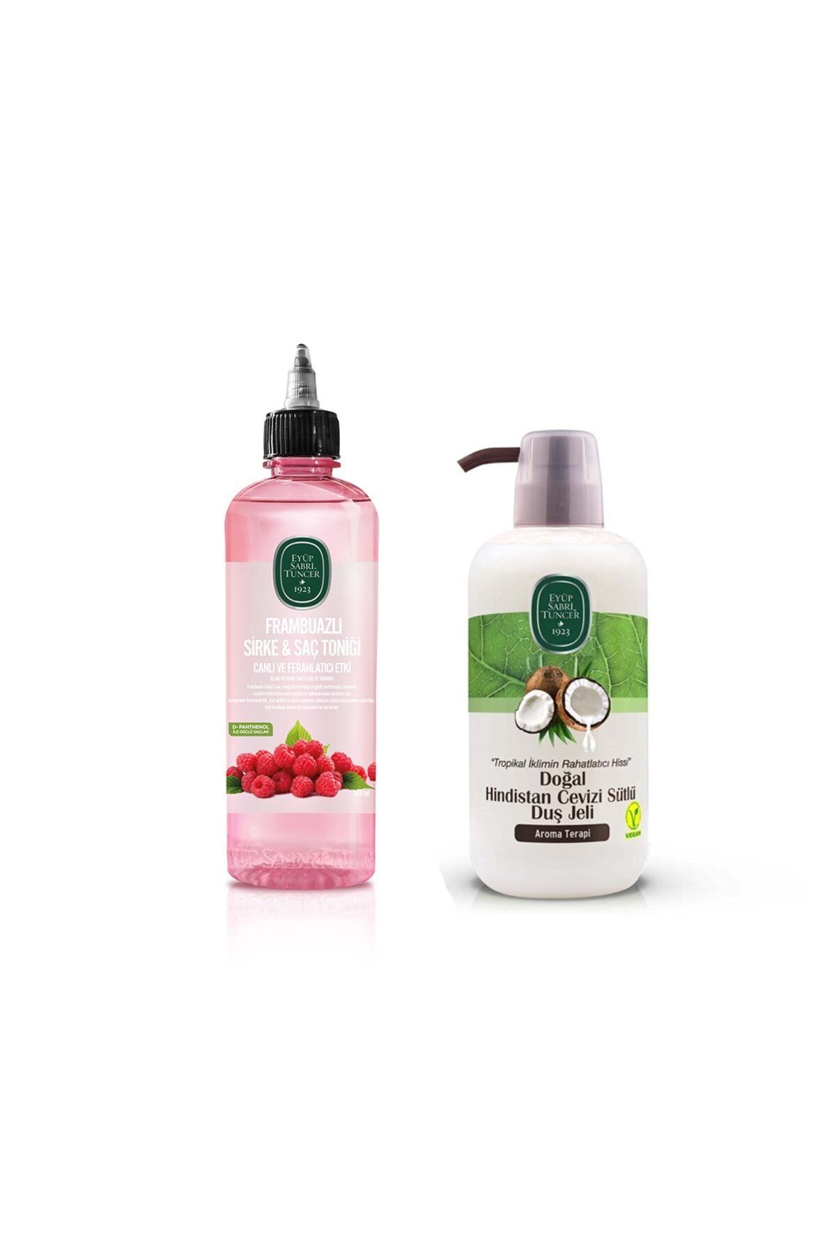 Eyüp Sabri Tuncer Frambuazlı Sirke & Saç Toniği 500 ml ve Duş Jeli