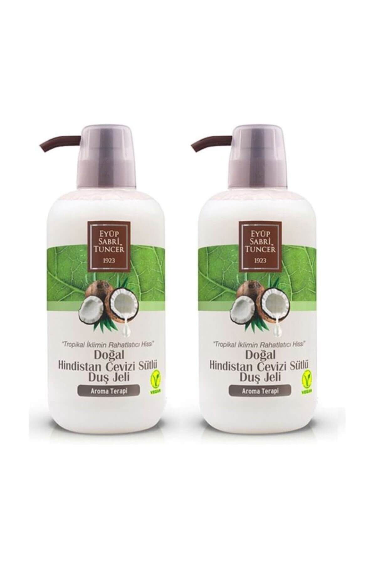 Eyüp Sabri Tuncer Doğal Hindistan Cevizi Sütlü Duş Jeli 600 ml x 2