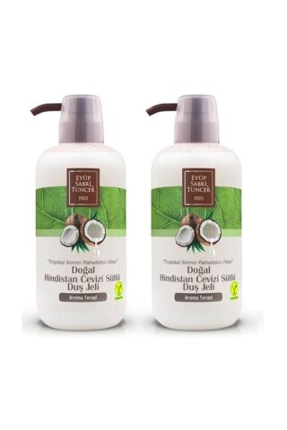 Eyüp Sabri Tuncer Doğal Hindistan Cevizi Sütlü Duş Jeli 600 ml x 2