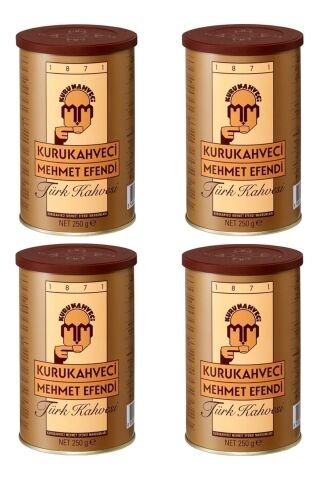 Mehmet Efendi Türk Kahvesi 250 Gr x 4