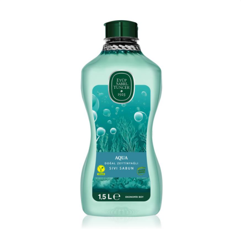 Eyüp Sabri Tuncer Doğal Zeytinyağlı Aqua Sıvı Sabun 1,5 L