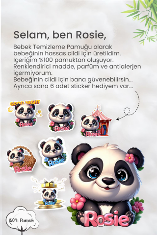 Eyüp Sabri Tuncer 3 Adet Amber Köpük Sabun 500 ml ve Pamuk ROSIE 60'lı