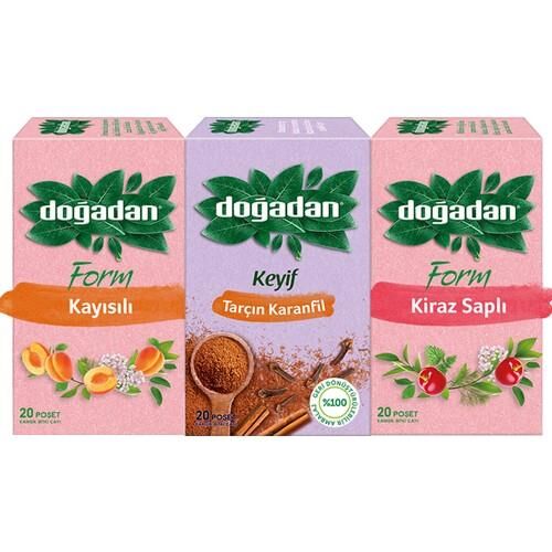 Doğadan Çay Keyif Paketi 3 Kutu