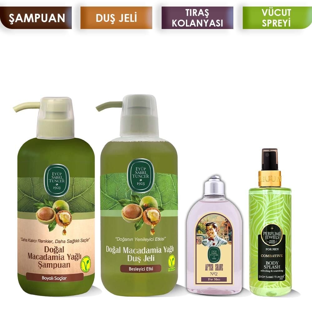 Eyüp Sabri Tuncer Erkek Bakım Seti 2