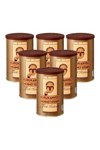 Kurukahveci Mehmet Efendi Türk Kahvesi 250 Gr x 6