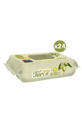 Baby Turco Islak Mendil Zeytinyağlı 24x90