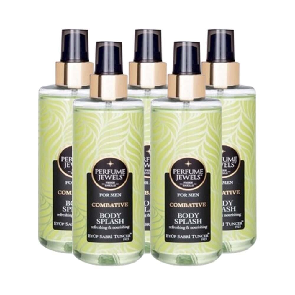 Eyüp Sabri Tuncer Pj Body Splash Combative Erkek 250 ml X 5