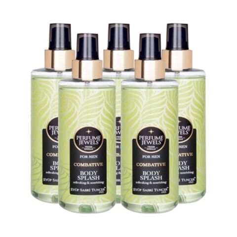 Eyüp Sabri Tuncer Pj Body Splash Combative Erkek 250 ml X 5