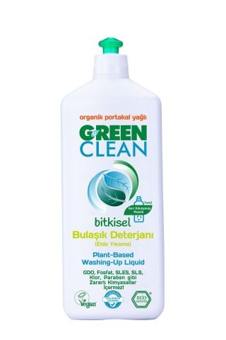 Green Clean Bitkisel Portakal Yağlı Bulaşık Deterjanı 730 ML