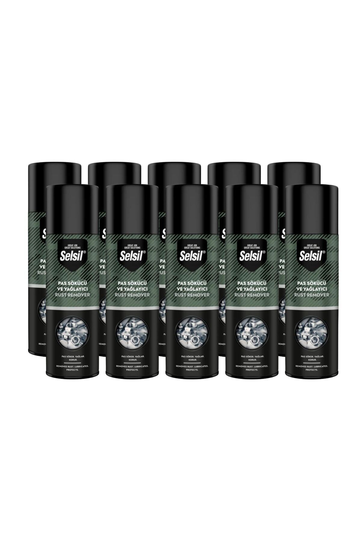 Selsil Selsıl Pas Sokucu ve Yaglayıcı 400 ml 10 ADET