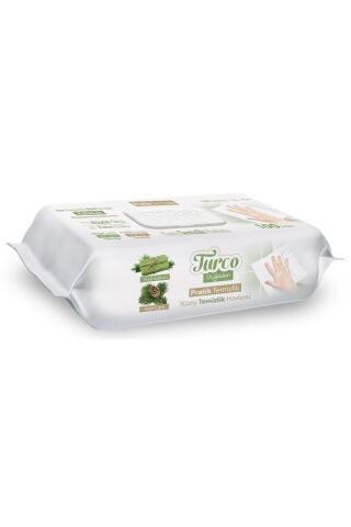 Yeşil Çam/Sabun Baby Turco yüzey temizlik havlusu 100 lü