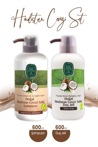 Eyüp Sabri Tuncer Doğal Hindistan Cevizi Sütlü Şampuan ve Duş Jeli