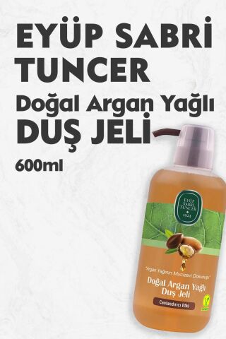 Eyüp Sabri Tuncer Doğal Argan Yağlı Duş Jeli 600 ML