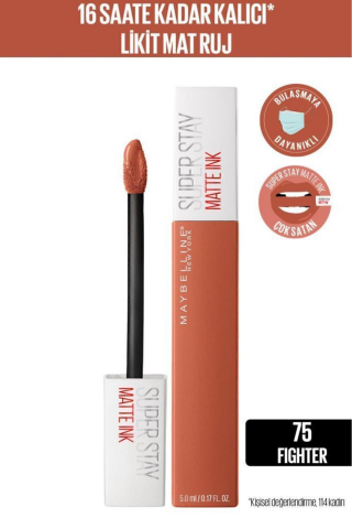 Maybelline Lash Sensational Sky High Maskara,Argan Misel 400 ml , 75 Fighter Ruj ve ROSIE