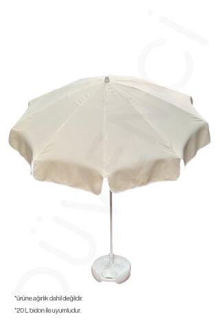 Plaj Şemsiyesi Bahçe Şemsiyesi Bej 200 cm