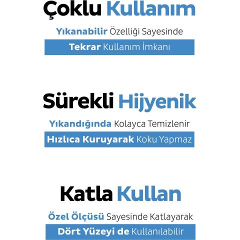 Sleepy Bio Çözünür Yüzey Temizlik Havlusu Deniz Tuzu&Yosun 3x50 (150 Yaprak)