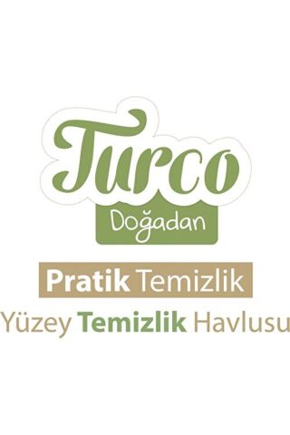 Baby Turco Yeşil Çam, Sabun Pratik Yüzey Temizlik Havlusu 100'lü