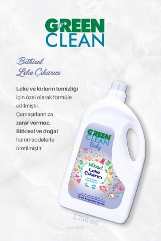 Green Clean Baby Leke Çıkarıcı 2750 ml 7 AL 6 ÖDE ve Rosie Hediye