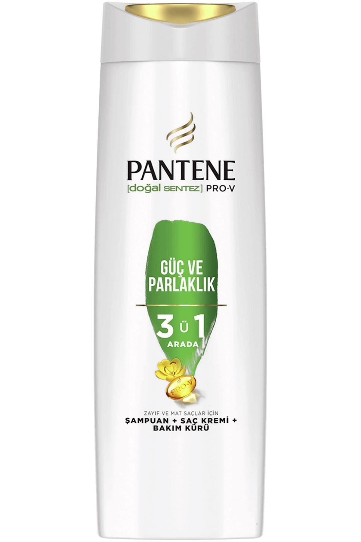 Pantene Pro-V Güç Ve Parlaklık 3'Ü 1 Arada Şampuan 400ml
