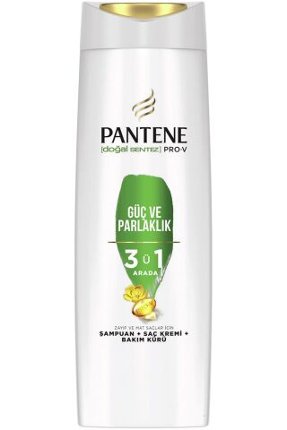 Pantene Pro-V Güç Ve Parlaklık 3'Ü 1 Arada Şampuan 400ml