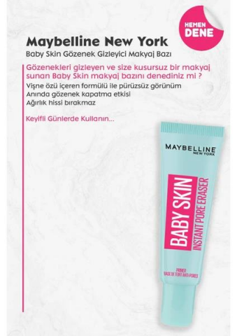 Loreal Paris Telescopic Maskara, Baby Skin Gözenek Gizleyici, Conceller Fair Light, Yüz Temizleyici 250 ml ve ROSIE