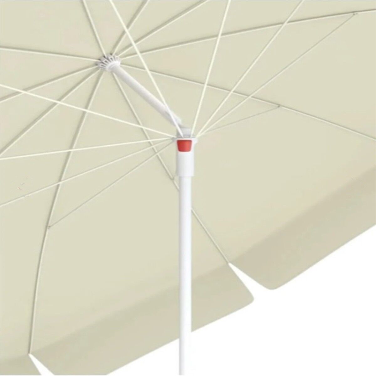 10 Telli Plaj Bahçe Balkon Şemsiyesi Eğilebilir 200 cm Kalın Kumaş