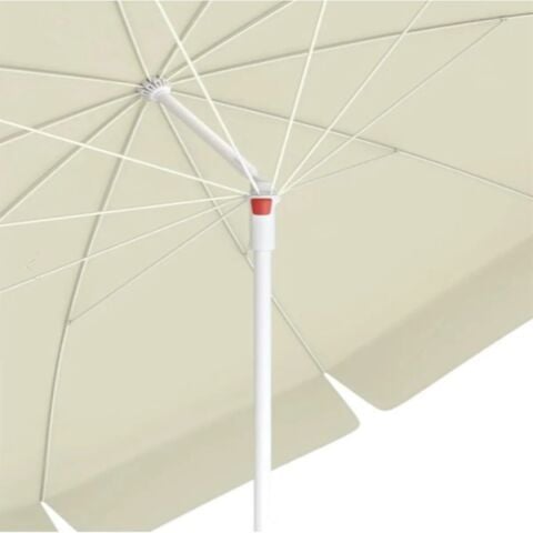 10 Telli Plaj Bahçe Balkon Şemsiyesi Eğilebilir 200 cm Kalın Kumaş