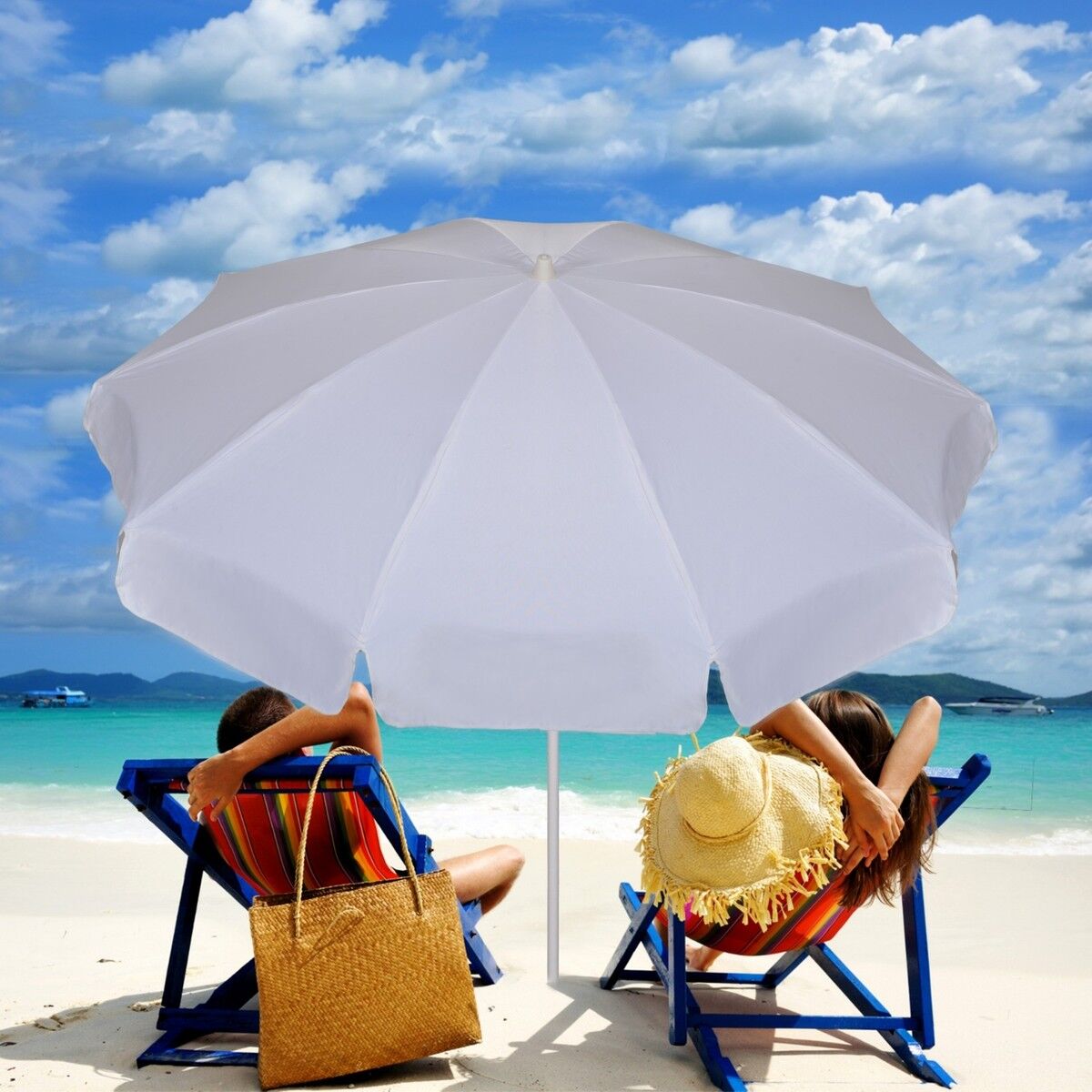 Plaj Bahçe Balkon Teras Şemsiyeleri