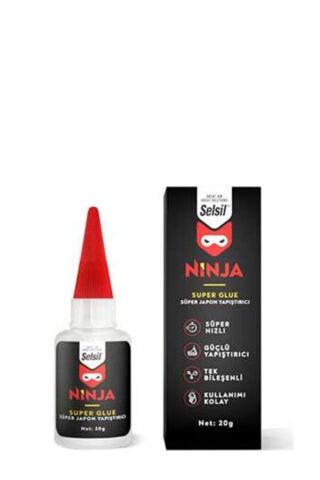Selsil 2 Adet Pak Genel Amaçlı Temizleyici ve Ninja Japon Yapıştırıcı