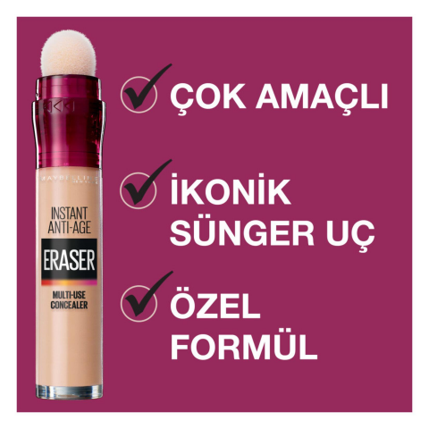 Loreal Paris Telescopic Maskara, Baby Skin Gözenek Gizleyici, Conceller 04 Honey, Yüz Temizleyici 250 ml ve ROSIE