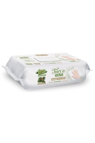 Baby Turco Yüzey Temizlik Havlusu Yeşil Çam, Sabun 100'lü 4 Adet