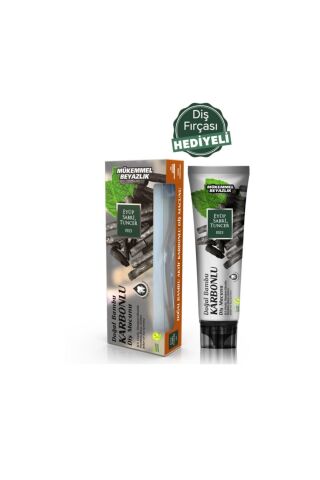 Eyüp Sabri Tuncer Doğal Misvak Özlü ve Bambu Diş Macunu 75 ml + Diş Fırçası Hediyeli