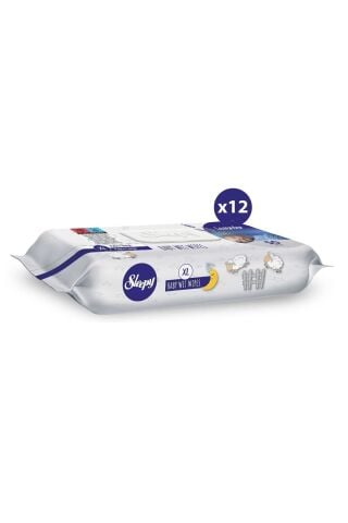 Sleepy Xl Lavanta Kokulu Bebek Vücut Temizleme Havlusu 12X50 Adet