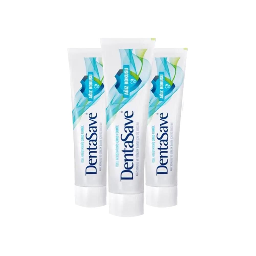 DentaSave Diş Macunu Ağız Kokusu Çinko Formül 75 ml x 3