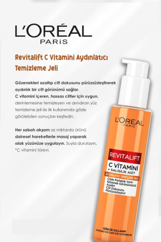 Loreal Paris Revitalift Clinical [C vitamini + Salisilik Asit] 4'lü Set ve ROSIE