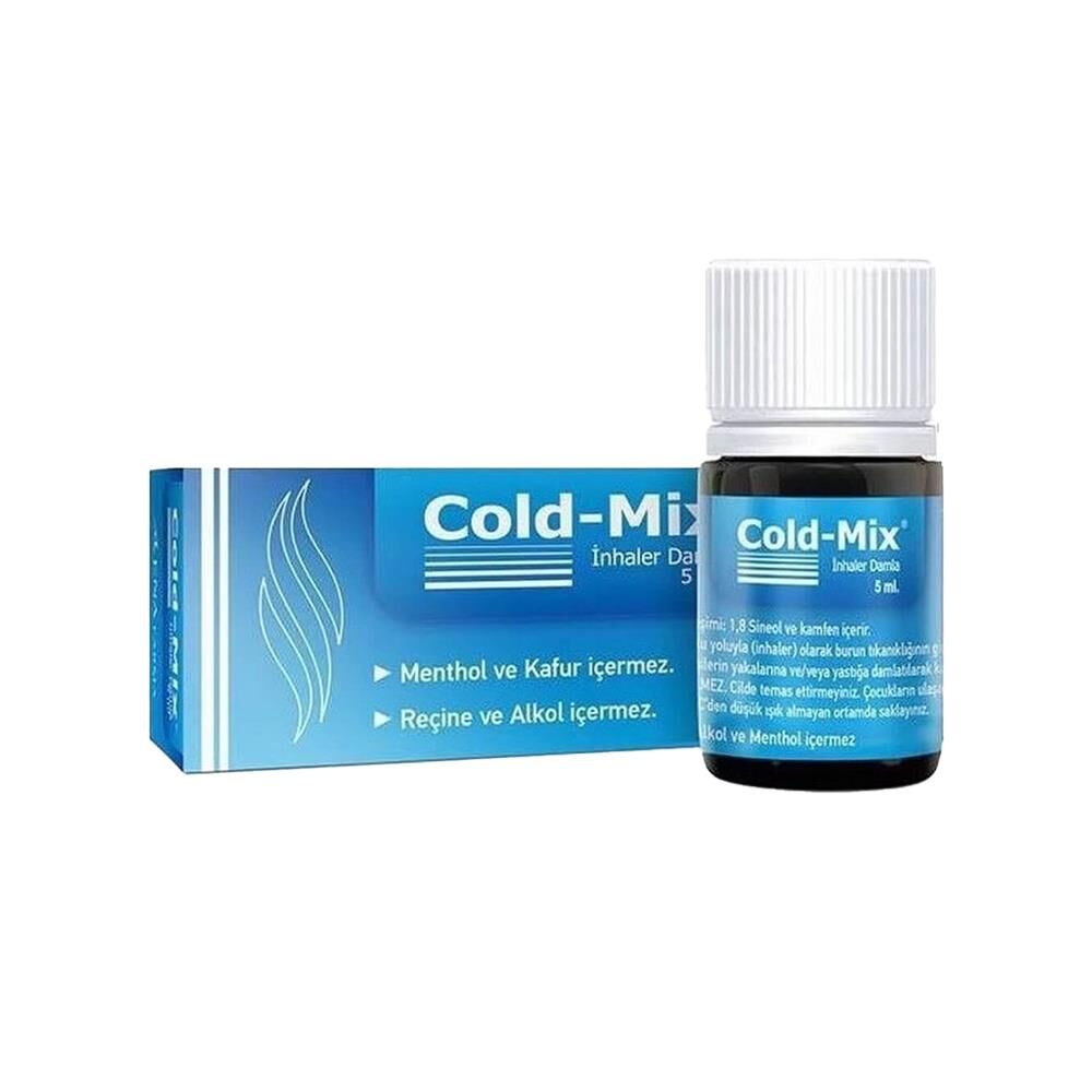 Cold-Mix İnhaler Damla 5 ml (Mavi)