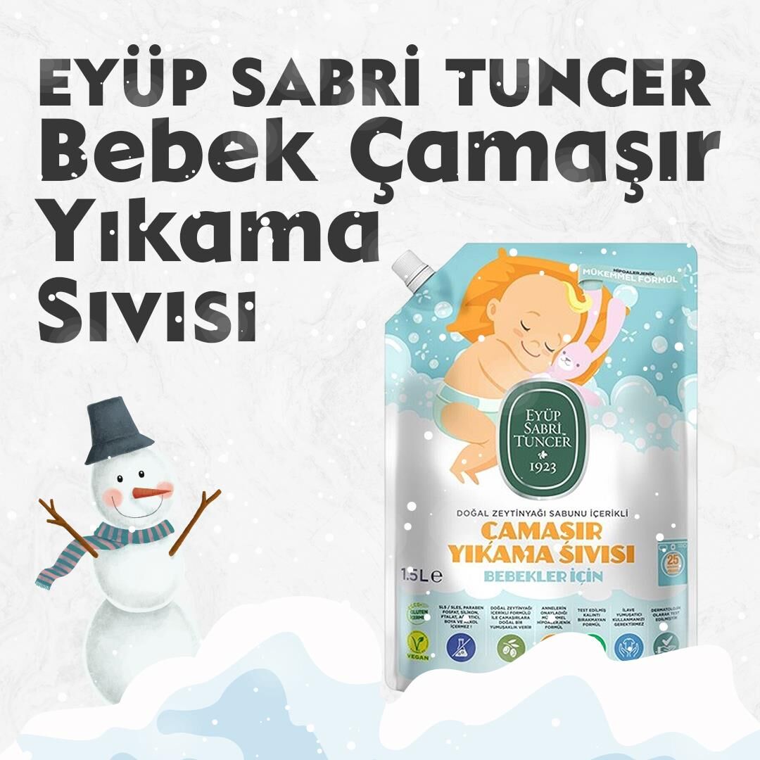 Eyüp Sabri Tuncer Bebek Çamaşır Yıkama Sıvısı 1500 ml