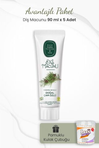 Eyüp Sabri Tuncer 5 al 4 öde Çam Özlü Diş Macunu Hediyeli